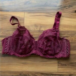 Bugundy purple wine Adore me 44DD